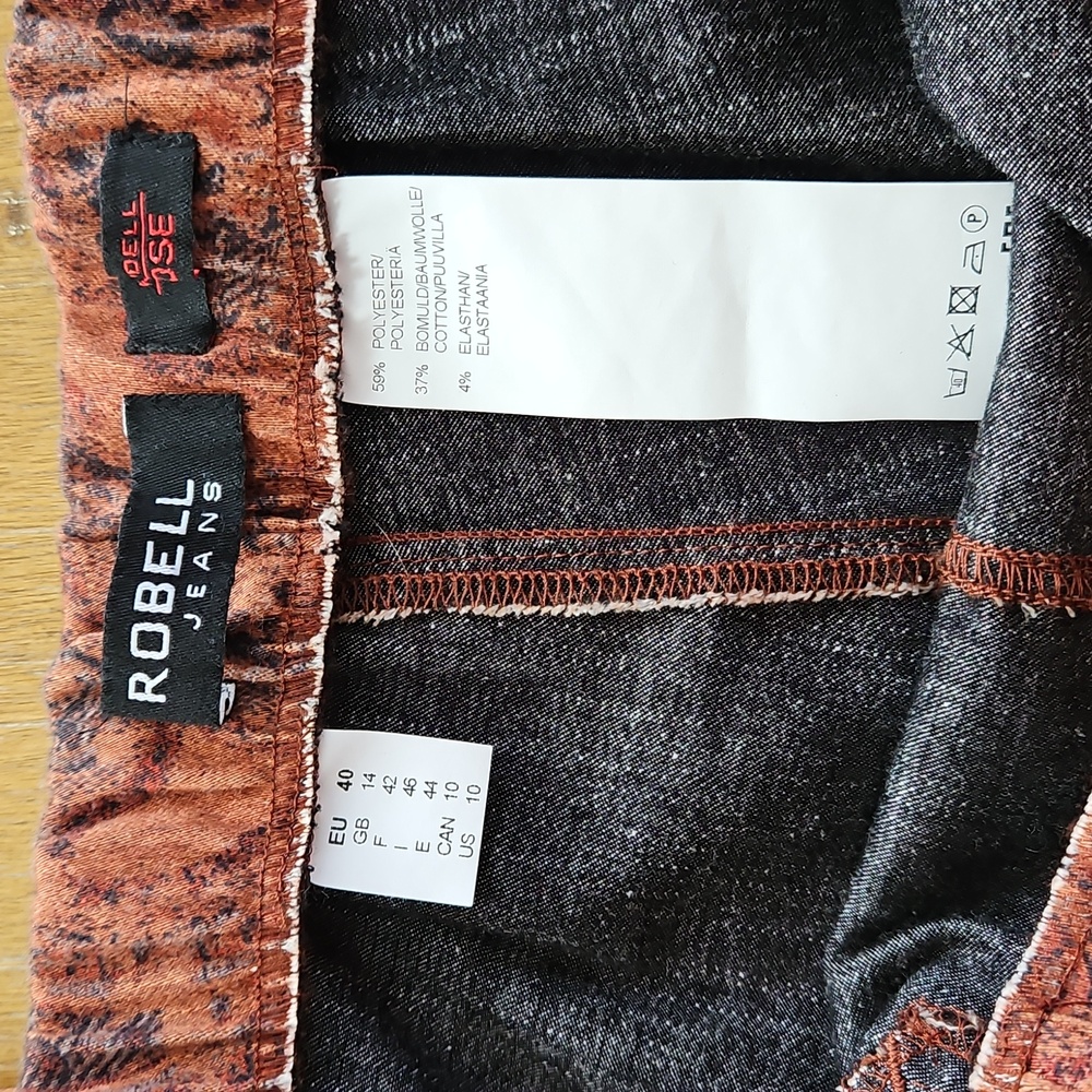ROBELL MODELL ROSE PULL-UP  JEANS - Picture 2 of 9